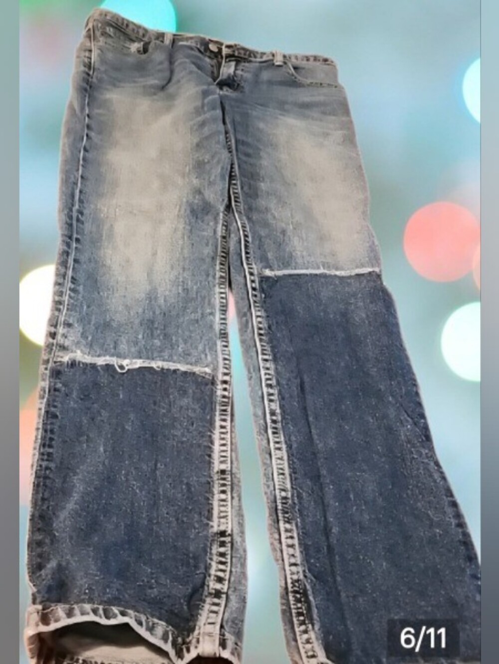 Vintage Levi's Blue Denim Jeans Size W30 L32 Women Or Men's
